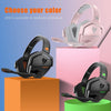 G06 Dual Wireless Gaming Headset with Microphone for PS5, PS4, PC, Mobile, Switch: 2.4Ghz Wireless + Bluetooth - 100 Hr Battery - 50Mm Drivers - Orange