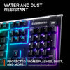 Apex 3 RGB Gaming Keyboard – 10-Zone RGB Illumination – IP32 Water Resistant – Premium Magnetic Wrist Rest (Whisper Quiet Gaming Switch)