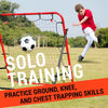 Soccer Training Equipment, Kickback 3.3X3.3FT - Football Training Gifts, Aids & Equipment for Kids, Teens & All Ages, Portable