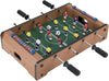 Tabletop Foosball Table- Portable Mini Table Football / Soccer Game Set with Two Balls and Score Keeper for Adults and Kids by