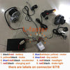 24V36V250W Electric Conversion Kit for Common Bike Left Chain Drive Customized for Electric Geared Bicycle Derailleur