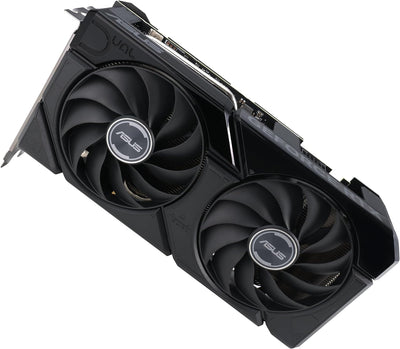 Dual Geforce RTX™ 4070 Super EVO OC Edition 12GB GDDR6X (Pcie 4.0, 12GB GDDR6X, DLSS 3, HDMI 2.1A, Displayport 1.4A, 2.5-Slot Design, Axial-Tech Fan Design, 0Db Technology, and More)