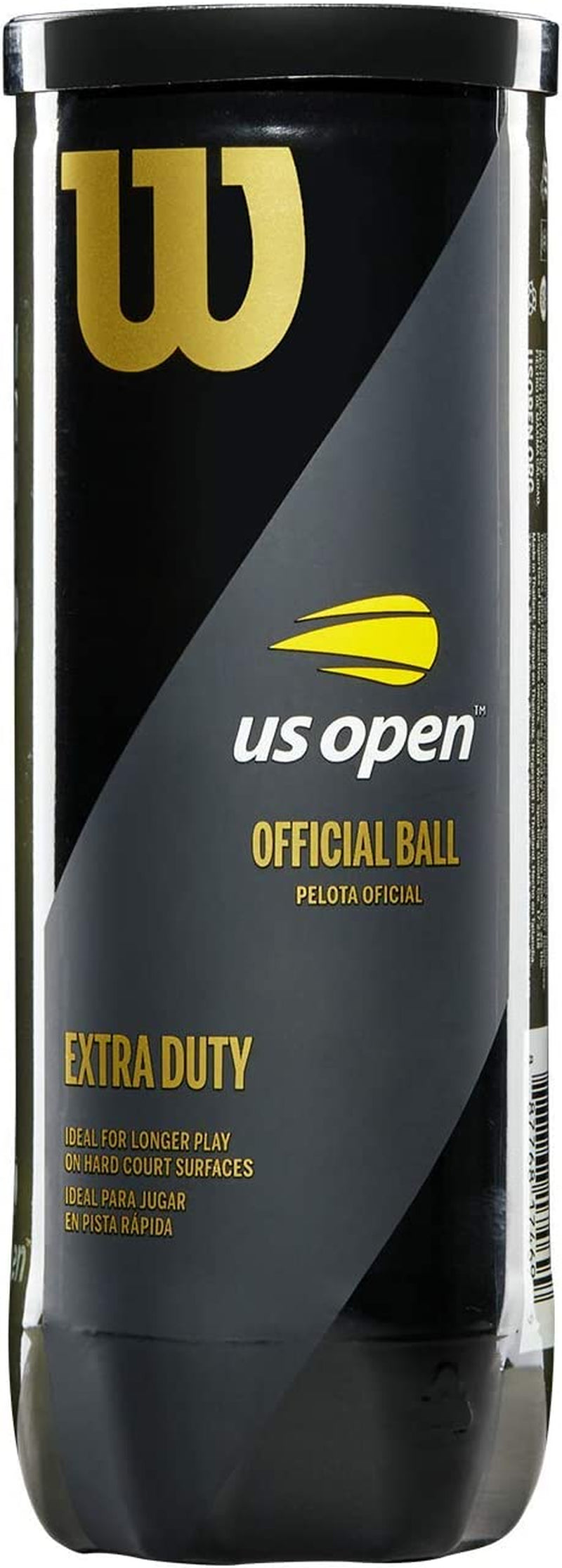 US Open Tennis Balls - Extra Duty, 24 Can Case (72 Balls)