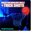 Glow in the Dark Basketball for Teen Boy - Glowing Red Basket Ball, Light up LED Toy for Night Ball Games - Sports Stuff & Gadgets for Kids Age 8 Years Old and Up. Great Gift for Boys & Girls