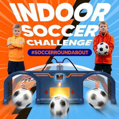 Soccer Arcade - Interactive Trainer Soccer Ball Set | Family Fun Football Party Indoor Sport Game