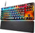 Apex Pro TKL Hypermagnetic Gaming Keyboard - Adjustable Actuation - Esports Tenkeyless - OLED Screen - RGB - PBT Keycaps - USB-C - 2023 Edition,Black