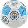 Official Manchester City FC Soccer Ball with Player Signatures and Player Numbers, Size 5