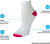 Women'S Performance Cotton Cushioned Athletic Ankle Socks, 6 Pairs