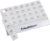 Weekly Pill Organizer 3 Times a Day, Medicine Organizer for Morning, Noon, Evening, and Night, Travel Pill Organizer, with Storage Tray, Clear (Pack of 1)