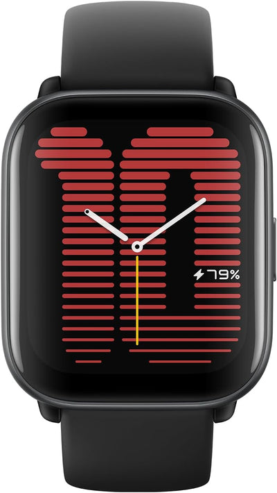 Active Smart Watch 42Mm,With AI Fitness & Sleep Coach, GPS, Alexa-Enabled & Bluetooth Calling & Music, 14 Day Battery, Fitness Tracker with 120+ Sports Modes, for Android & Iphone, Black