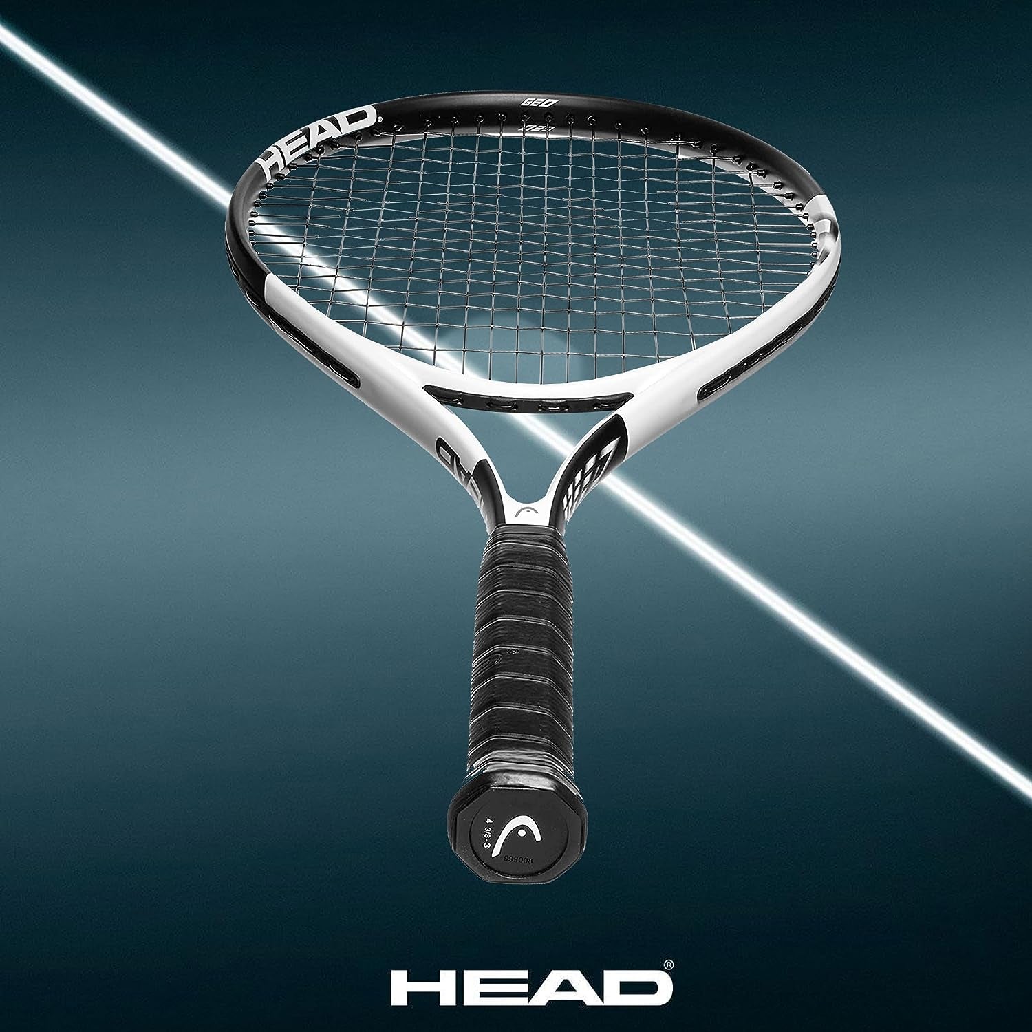 Geo Speed Adult Tennis Racket - Pre-Strung Light Balance 27.5 Inch Racquet