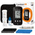 N Blood Glucose Monitor Kit with 100 Blood Sugar Test Strips, 100 Lancets, 1 Blood Glucose Meter, 1 Lancing Device, 1 Control Solution, Travel Case for Diabetes Testing