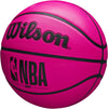 NBA DRV Outdoor Basketball with Pump - Pink, Size 5-27.5"