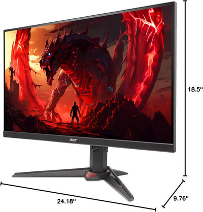 Nitro 27" WQHD 2560X1440 IPS PC Gaming Monitor | AMD Freesync Premium | 300Hz | up to 0.5Ms | 99% Srgb | Displayhdr 400 | Ergostand | VESA Mounting | 1 X DP 1.4 & 2 X HDMI 2.1 | XV272U F3Bmiiprx