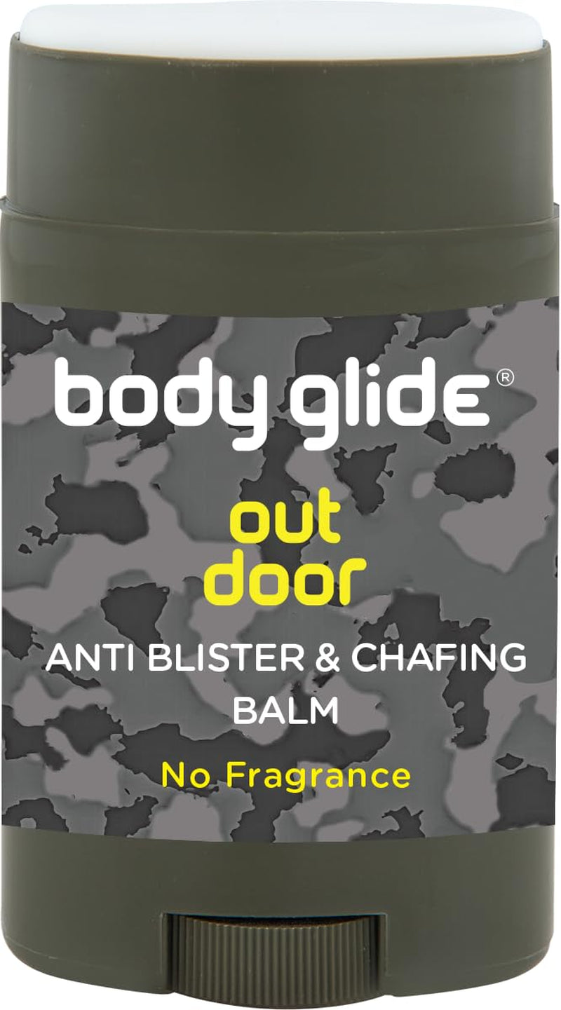 Outdoor anti Chafe Balm 1.5Oz: Fragrance Free anti Chafing Stick Trusted in Basic Training, Endurance Sports & Everyday Life. Use on Neck, Shoulders, Chest, Butt, Groin, Thighs & Feet