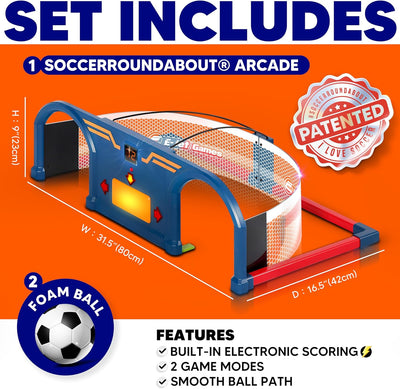 Soccer Arcade - Interactive Trainer Soccer Ball Set | Family Fun Football Party Indoor Sport Game