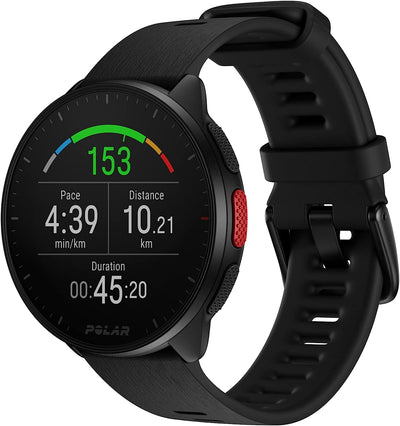 Pacer - GPS Running Watch - High-Speed Processor - Ultra-Light - Bright Display - Grip Buttons