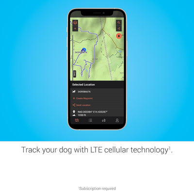 Alpha® LTE, Cellular Technology Dog Tracker, See Your Dog'S Movements on Your Compatible Smartphone or Integrate It with Your  Dog Tracking System to Track via VHF or LTE