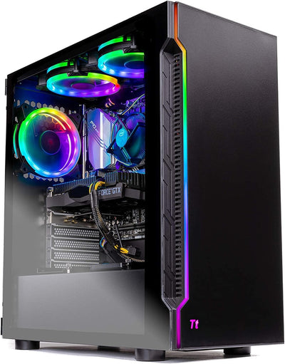 Shadow 3.0 Gaming PC Desktop – Intel Core I5 10400F 2.9 Ghz, GTX 1660 Super, 500GB SSD, 16G DDR4 3200, 600W Gold PSU, AC Wi-Fi, Windows 10 Home 64-Bit