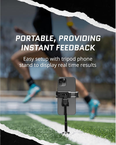 Hyper Speed Athletic Training System – Wearable Sports Technology with Integrated Training Videos for Speed, Agility, and Vertical Jump Enhancement, Includes Tripod Phone Stand