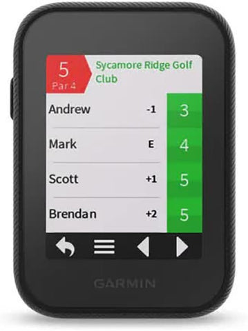 Approach G30, Handheld Golf GPS with 2.3-Inch Color Touchscreen Display, Black