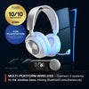 Arctis Nova Pro Wireless Multi-System Gaming Headset - Neodymium Magnetic Drivers - Active Noise Cancellation - Infinity Power System - Gen 2 Mic - PS5, PS4, PC, Switch, Mobile - White