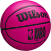 NBA DRV Outdoor Basketball with Pump - Pink, Size 5-27.5"