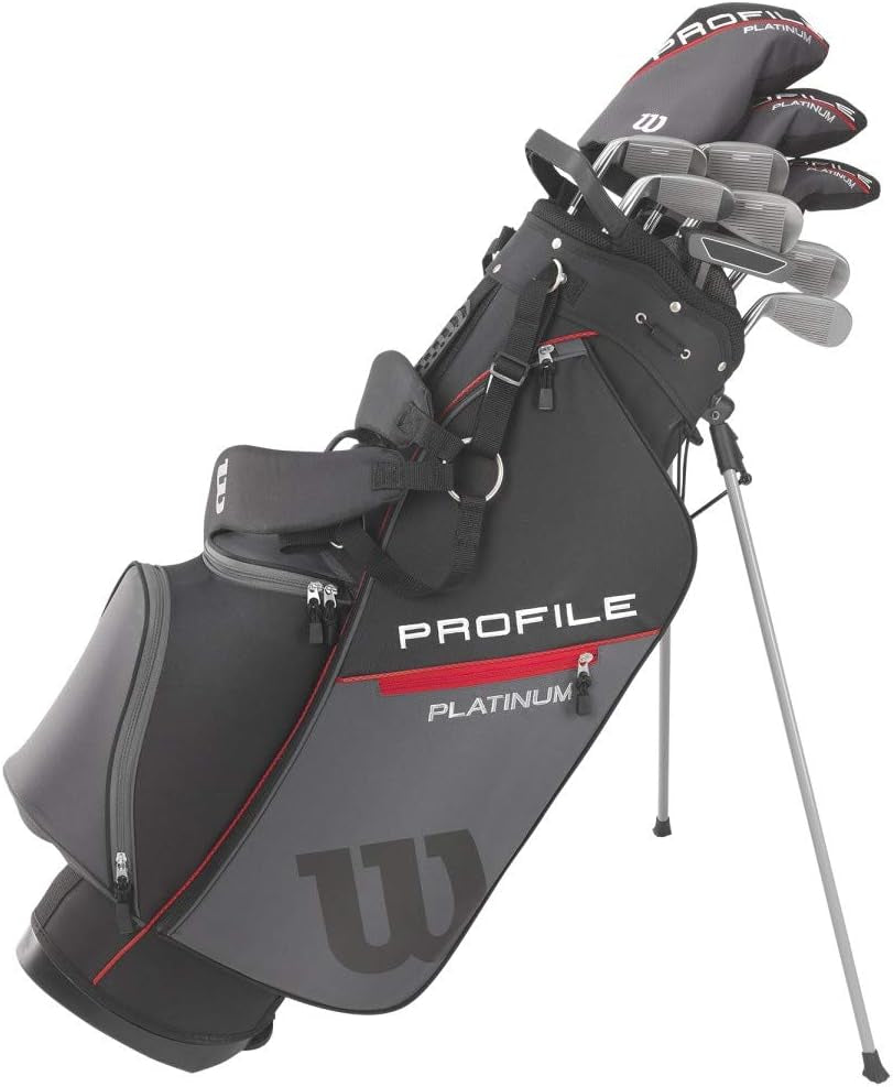 Men'S Profile Platinum Complete Golf Club Package Set - Right Handeded, Stand Bag