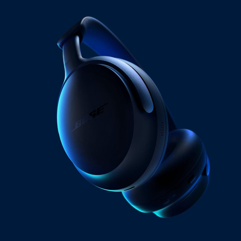 Quietcomfort Ultra Bluetooth Headphones, Wireless Headphones with Spatial Audio, over Ear Noise Cancelling Headphones with Mic, up to 24 Hours of Battery Life, Lunar Blue - Limited Edition Color