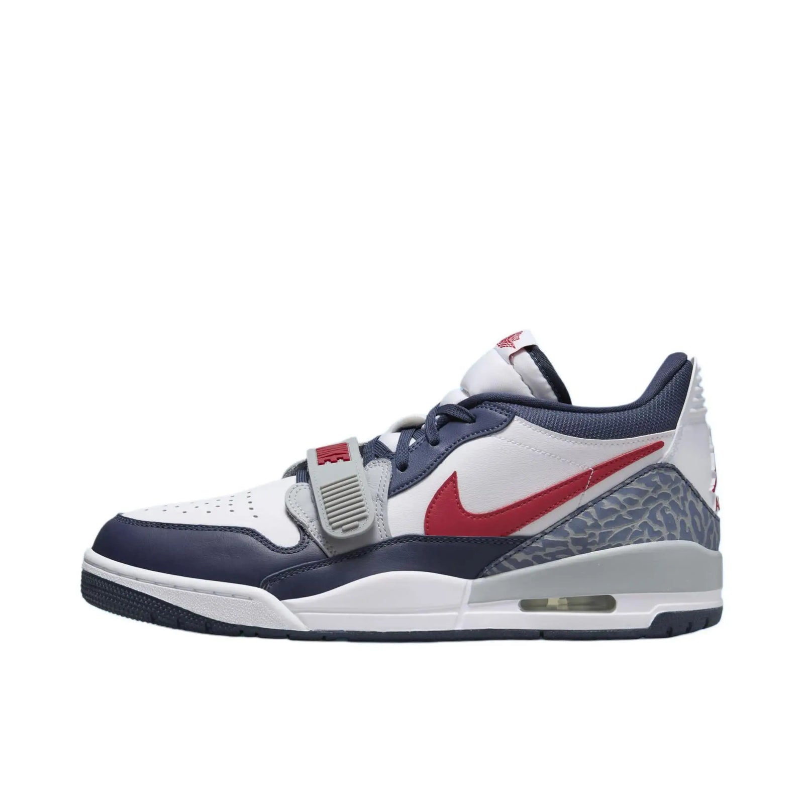 Air Jordan Legacy 312 Women and Men White Red Velcro Low Top Cushioning Retro Athletic Casual Shoes FQ7827-106