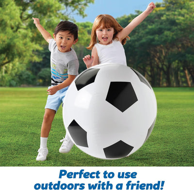 Jumbo Soccer Ball - Kick up Giant Fun with Active Play - Perfect for Little Athletes Ages 3+