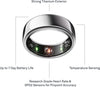 Ring Gen3 Horizon - Silver - Size 6 - Smart Ring - Size First with  Sizing Kit - Sleep Tracking Wearable - Heart Rate - Fitness Tracker - 5-7 Days Battery Life
