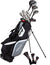 M5 Men'S Complete Golf Clubs Package Set Includes Titanium Driver, S.S. Fairway, S.S. Hybrid, S.S. 5-PW Irons, Putter, Stand Bag, 3 H/C'S