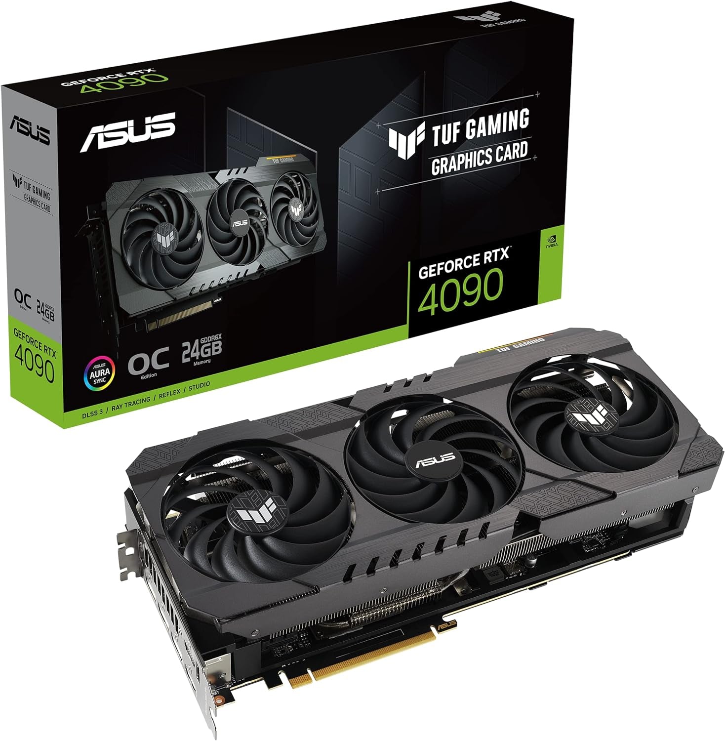 TUF Gaming Geforce RTX™ 4090 OG OC Edition Gaming Graphics Card (Pcie 4.0, 24GB GDDR6X, DLSS 3, HDMI 2.1, Displayport 1.4A)