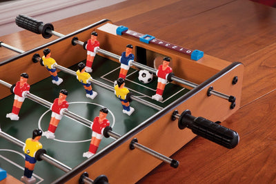 Mainstreet Classics 20-Inch Table Top Foosball/Soccer Game, Brown