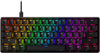 Alloy Origins 60 - Mechanical Gaming Keyboard, Ultra Compact 60% Form Factor, Double Shot PBT Keycaps, RGB LED Backlit, NGENUITY Software Compatible - Linear  Red Switch,Black