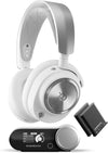 Arctis Nova Pro Wireless Multi-System Gaming Headset - Neodymium Magnetic Drivers - Active Noise Cancellation - Infinity Power System - Gen 2 Mic - PS5, PS4, PC, Switch, Mobile - White