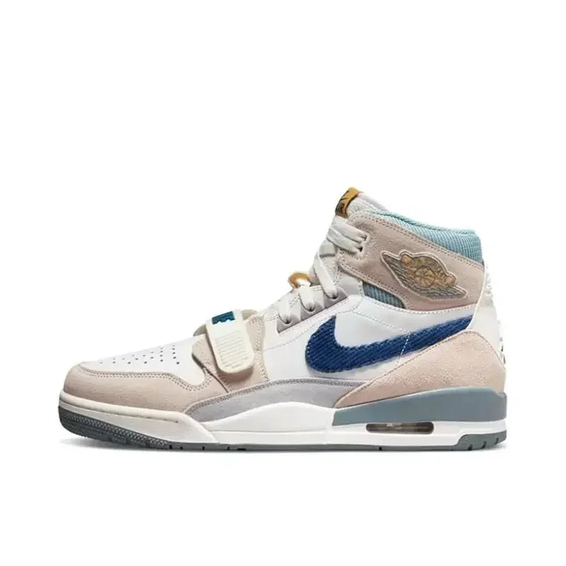 Jordan Legacy 312 Black White Panda Unisex Versatile Casual High-Top Men Women Basketball Shoes Outdoor Sports Sneakers