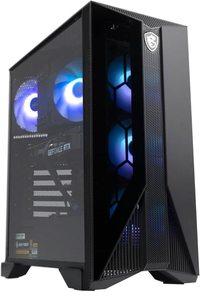 Aegis ZS Gaming Desktop, AMD Ryzen 7 7700, Geforce RTX 4060, 16GB RAM, 1TB SSD, RGB Fan Cooling, Wi-Fi 6E, Keyboard & Mouse Included, DIY Friendly, Windows 11 Home-Adv: 7NUC-607US