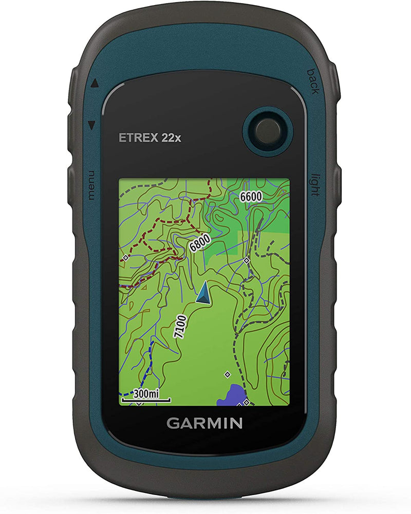 010-02256-00 Etrex 22X, Rugged Handheld GPS Navigator, Black/Navy