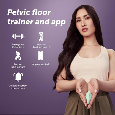 - App Controlled Women'S Pelvic Floor Trainer, Smart Kegel Exerciser - Body Safe Muscle Strengthener Equipment