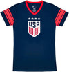 Official Licensed U.S. Soccer 4 Star USWNT Players Girl'S Game Day Shirts Football Tee Top