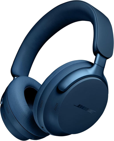 Quietcomfort Ultra Bluetooth Headphones, Wireless Headphones with Spatial Audio, over Ear Noise Cancelling Headphones with Mic, up to 24 Hours of Battery Life, Lunar Blue - Limited Edition Color