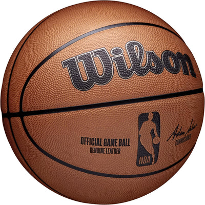 NBA Official Game Basketball - Brown, Size 7-29.5"