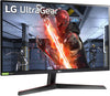 27GN800-B Ultragear 27 Inch QHD (2560X1440) IPS 144Hz 1Ms Gaming Monitor AMD Freesync Premium G-Sync Compatible HDR10 HDMI Displayport Black