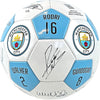 Official Manchester City FC Soccer Ball with Player Signatures and Player Numbers, Size 5