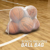 Indoor/Outdoor Rubber Basketballs - Six Pack of Size 6 or Size 7 Balls with Pump & Carrying Bag - Choose Your Size