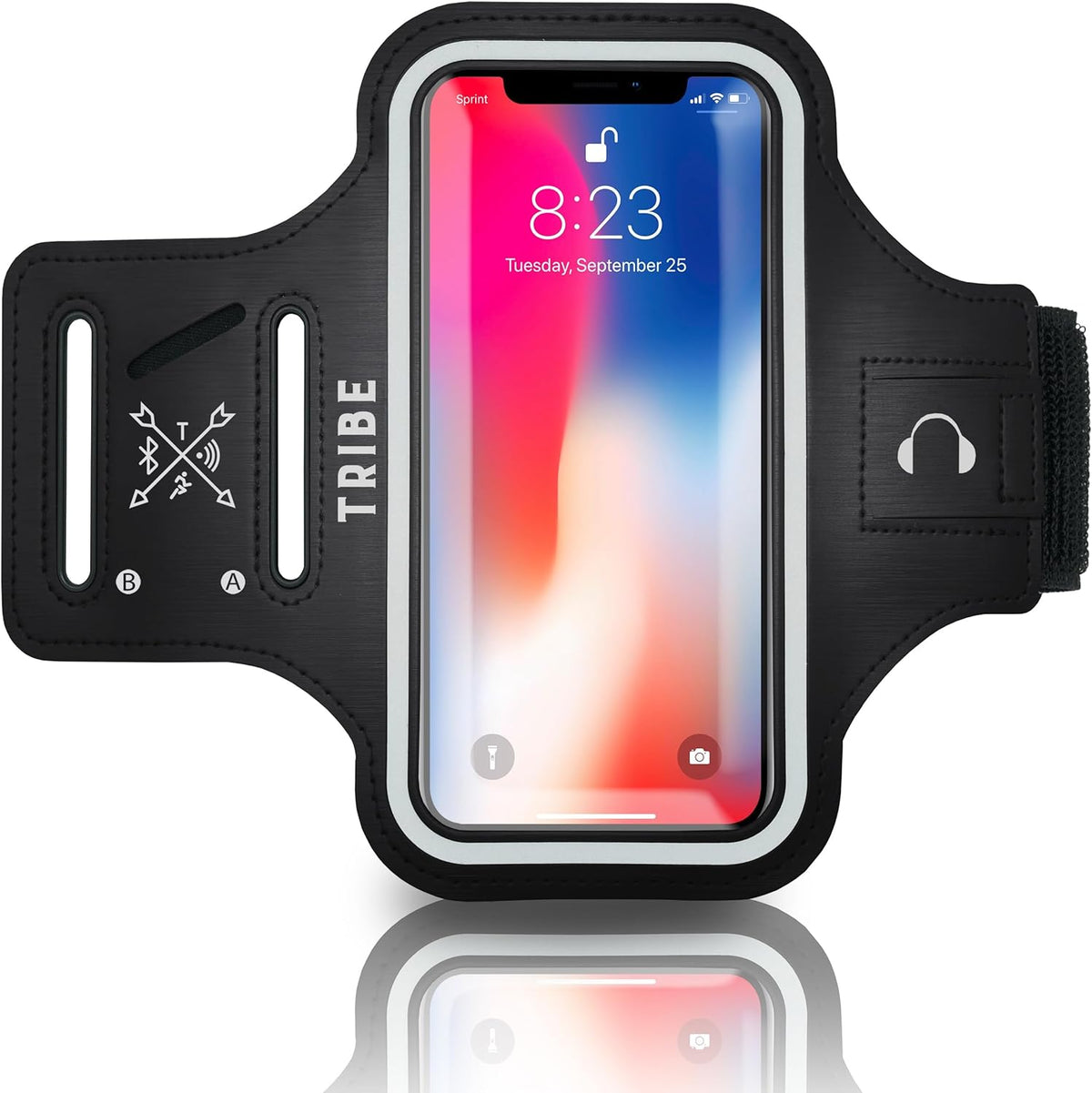 Water Resistant Cell Phone Armband Case Running Holder for Iphone Pro Max plus Mini SE (13/12/11/X/XS/XR/8/7/6/5) Galaxy S Ultra plus Edge Note (21/20/10/9/8/7/6/5) Adjustable Strap & Key Pocket