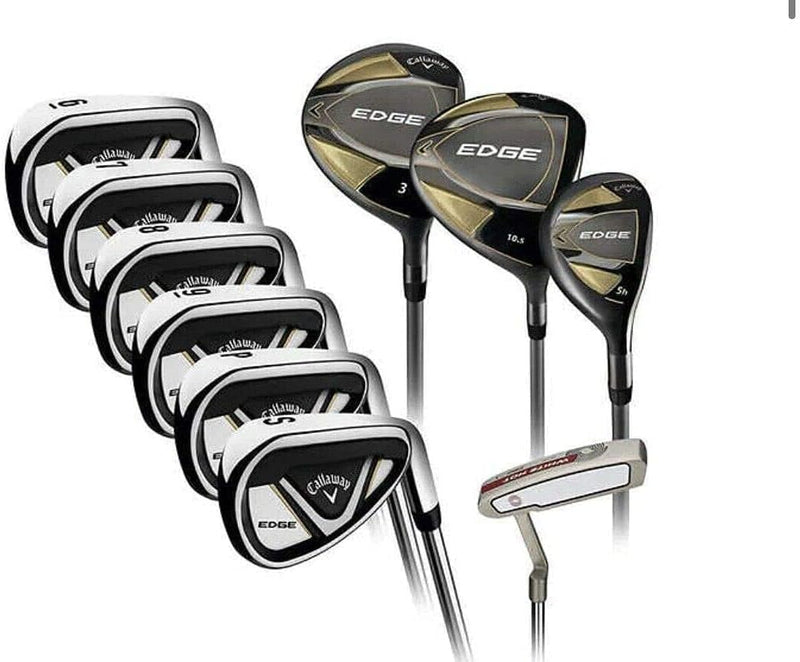 Edge 10 Piece Golf Clubs Set - Right Handed