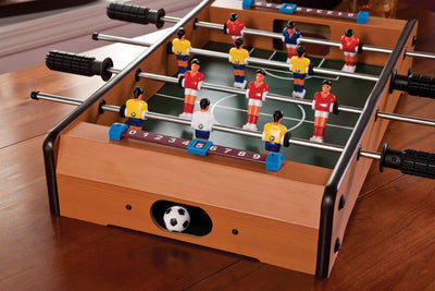 Mainstreet Classics 20-Inch Table Top Foosball/Soccer Game, Brown